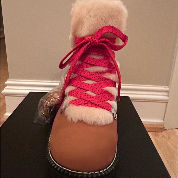 J. Crew, New in Box with Tags, Nordic Winter Boots, Glazed Pecan, Size 8 - Picture 5 of 10